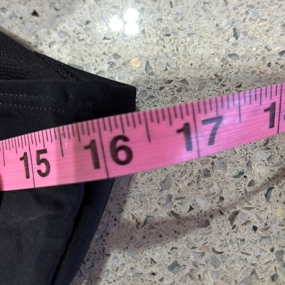 Nicole Miller classic black scoop neck/back padded one piece swimsuit,summer - Picture 7 of 12